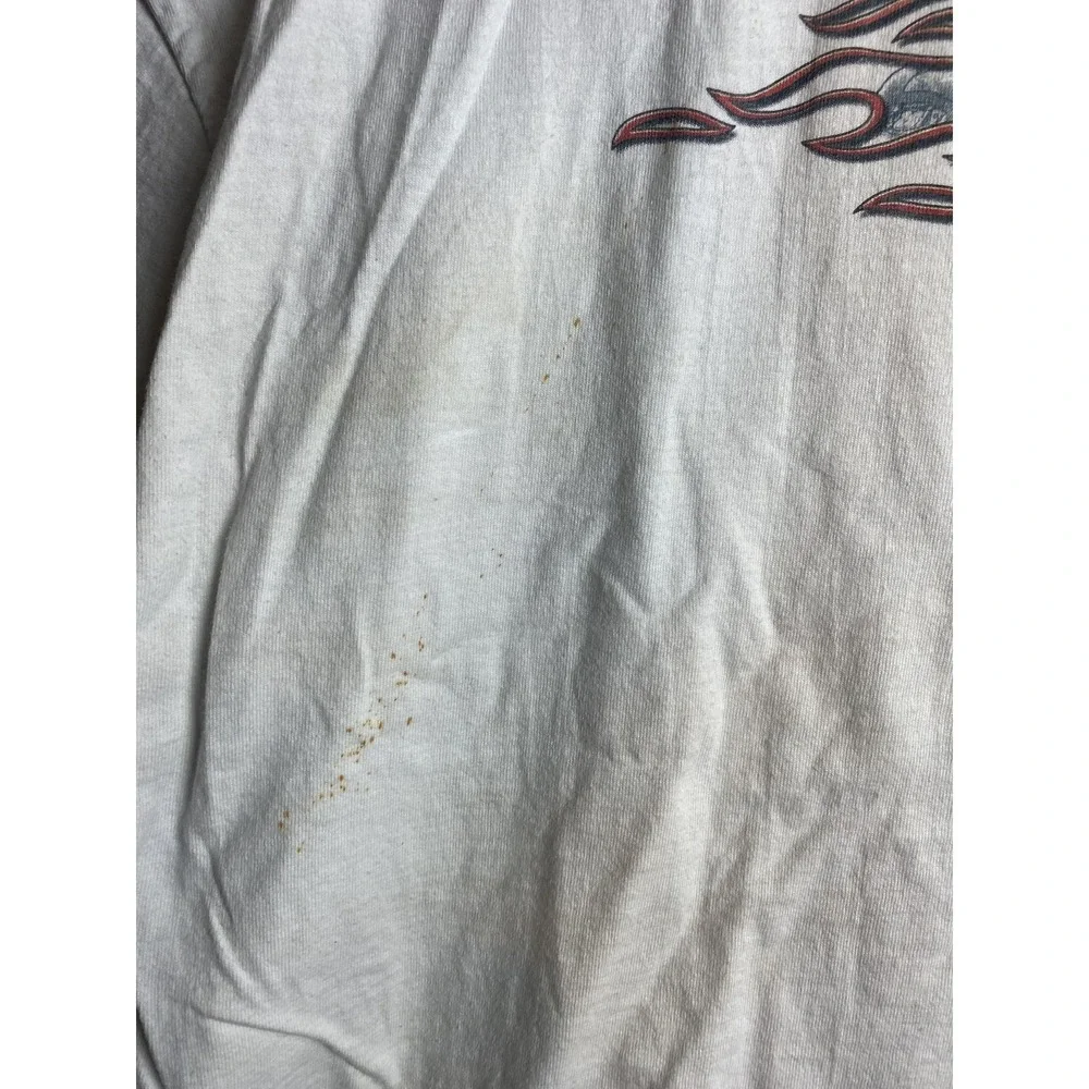 Chase Authentics Tony Stewart Mens XL White Cotton Shirt